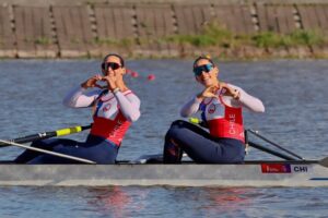 Juegos Sudamericanos Santa Fe 2026: Francisca Crovetto vuelve al podio con una plata y las mellizas Abraham conquistan el oro en remo