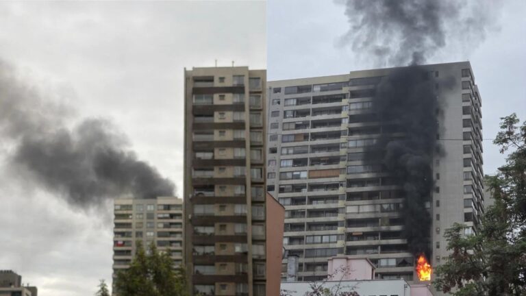 Habitantes fueron evacuados y Bomberos trabaja en el lugar